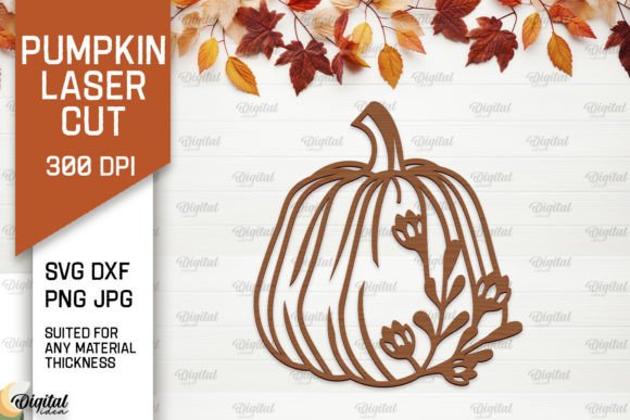 Autumn Pumpkin Wall Decor Laser Cut: A Creative Digital Tool for Seasonal Design