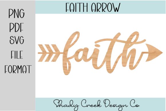 Explore the Faith Arrow Laser File for Creative Projects