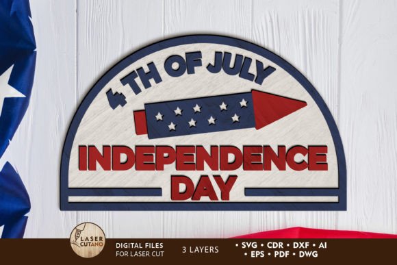 Independence Day Decorative Panel