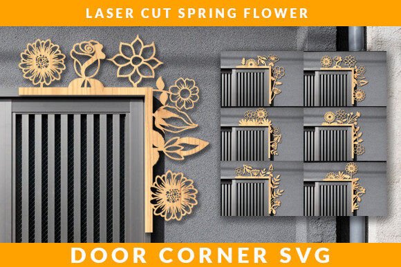 Laser Cut Door Corner SVG Bundles: A Comprehensive Guide