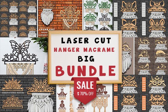 Laser Cut Hanger Macrame SVG Bundle: A Creative Tool for Modern Makers