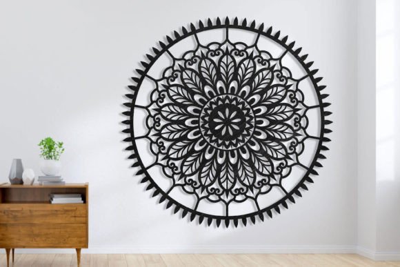 Laser Cut Mandala Wall Decor SVG: A Creative and Practical Design Solution