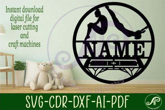 Trampoline Female Name Sign Svg Laser: A Practical Guide for Custom Craft Projects