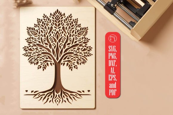 Tree Laser Cut SVG File: A Creative Tool for Every Project