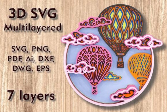 Unlock the Magic of 3D Balloon SVG Laser Cut Files for Creative Projects