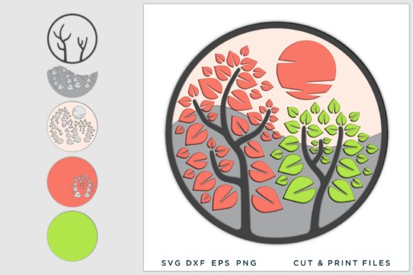 Wall Art 3D, Tree: A Versatile Digital Resource for Creative Projects